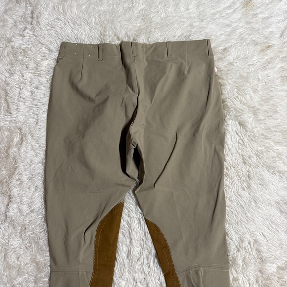 Women’s Size 34R Tan Tailored Sportsman Knee Patch Horseback Riding Breeches - Picture 5 of 6